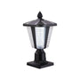 Modern Solar LED Lights with Adjustable Brightness for Pillars - Black - 12V Hanging Light