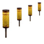 Modern Solar Powered LED Exterior Lights with Waterproof Design - Single Warm Light - Solar Lights