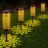 Modern Solar Powered LED Exterior Lights with Waterproof Design - Single Warm Light - Solar Lights