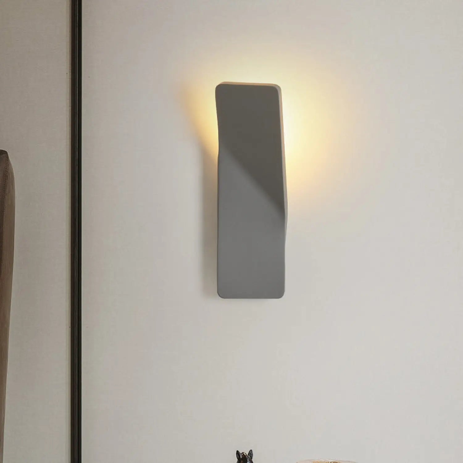 Modern Stairwell Light for Living Room and TV Background Wall - Dark Grey - Wall Mount Fixture