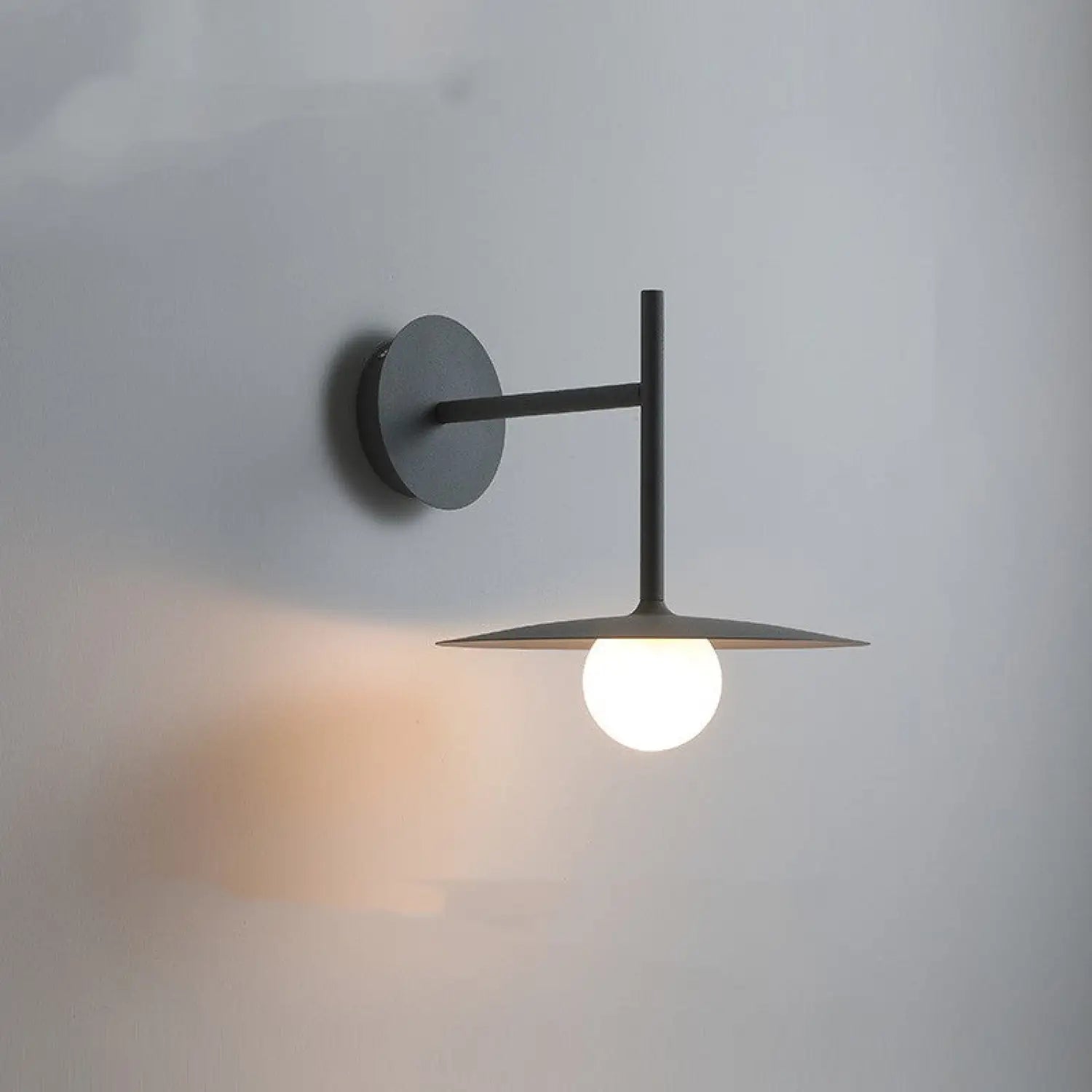 Modern Wall Lights for Hallway Bedroom Study & Living Room - Grey - Wall Mount Fixture