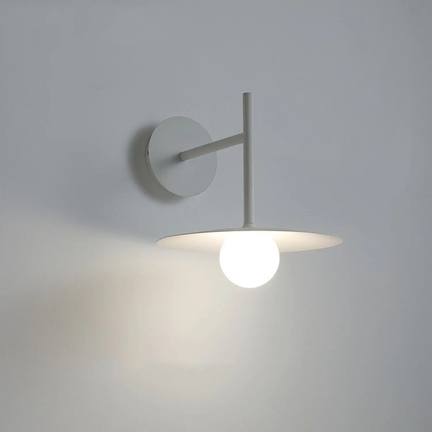 Modern Wall Lights for Hallway Bedroom Study & Living Room - White - Wall Mount Fixture
