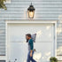 Modern Wall Lights - Outdoor Waterproof Wall Lamps (2-Pack) - Black - Wall Mount Fixture