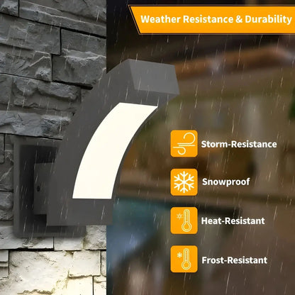 Modern Wall Sconce LED Light for Outdoor with IP54 Waterproof & Aluminum Build - Wall Lights