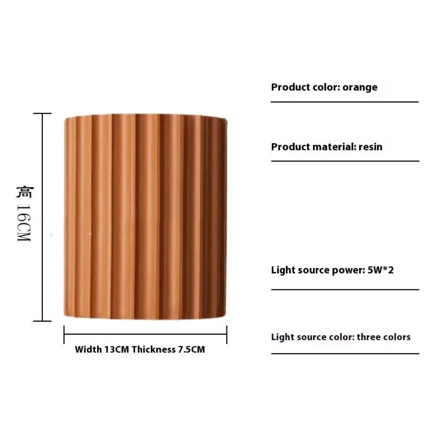 Modern Wall Sconce Light for Bedroom and Living Room - Wall Mount Fixture