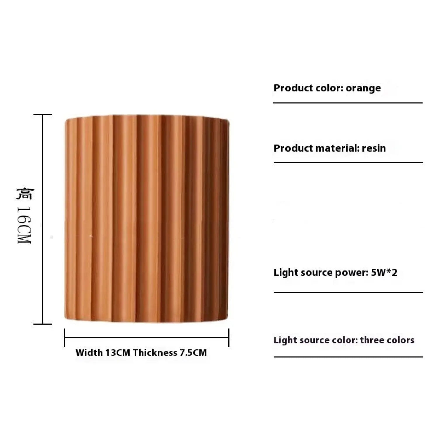 Modern Wall Sconce Light for Bedroom and Living Room - Wall Mount Fixture