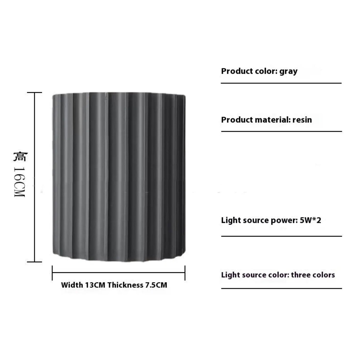 Modern Wall Sconce Light for Bedroom and Living Room - Wall Mount Fixture