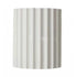 Modern Wall Sconce Light for Bedroom and Living Room - Warm Light / White - Wall Mount Fixture