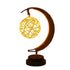 Moon Light Lamp | Moon and Star Shape LED Decorative Lamp - Warm White / Battery models / Round ball - Table Lamp