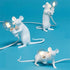 Mouse light with modern design and soft ambient glow for decor - Golden / Standing posture / US - 12V Hanging Light