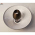 Mushroom Style Path Light Top | Solid Brass Construction | Interchangeable with Threaded Pipe Stems - Path Light Fixture