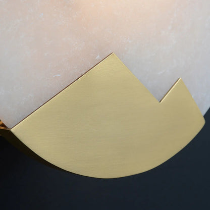 Nordic Art Wall Lamp with Copper Design for Living Room Lighting - Copper color - 12V Hanging Light