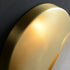 Nordic Art Wall Lamp with Copper Design for Living Room Lighting - Copper color - 12V Hanging Light