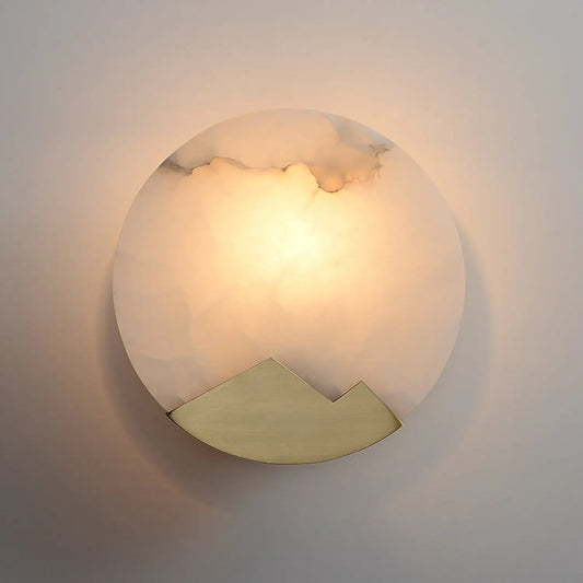 Nordic Art Wall Lamp with Copper Design for Living Room Lighting - Copper color - 12V Hanging Light
