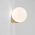 Nordic Circle Light Fixture for Bedroom & Hallway Lighting - Singlehead gold models / 5W - Wall Mount Fixture