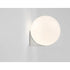 Nordic Circle Light Fixture for Bedroom & Hallway Lighting - Singlehead chrome models / 5W - Wall Mount Fixture