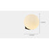 Nordic Circle Light Fixture for Bedroom & Hallway Lighting - Wall Mount Fixture