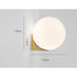 Nordic Circle Light Fixture for Bedroom & Hallway Lighting - Wall Mount Fixture
