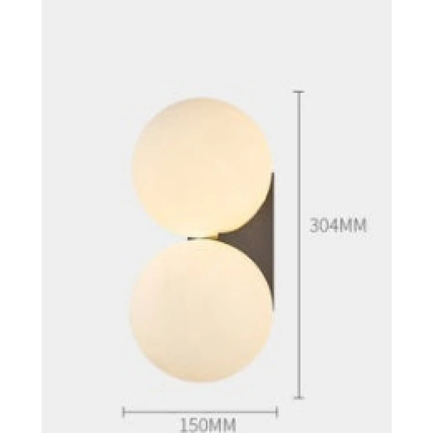 Nordic Circle Light Fixture for Bedroom & Hallway Lighting - Wall Mount Fixture