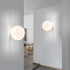 Nordic Circle Light Fixture for Bedroom & Hallway Lighting - Wall Mount Fixture