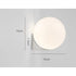 Nordic Circle Light Fixture for Bedroom & Hallway Lighting - Wall Mount Fixture