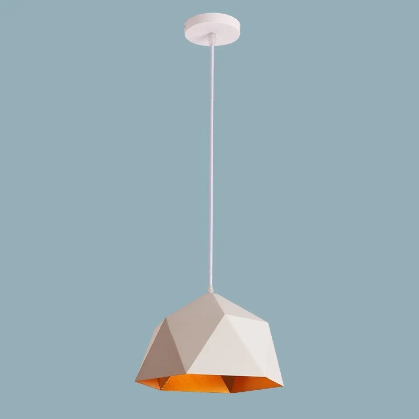 Nordic Hanging Light Over Island for Kitchen and Dining Ambiance - White / 25cm - 12V Hanging Light