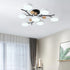 Nordic LED Ceiling Light for Living Room in Soft Macaron Style - Ceiling Light