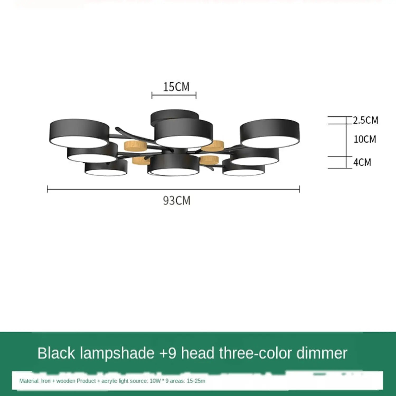 Nordic LED Ceiling Light for Living Room in Soft Macaron Style - Ceiling Light