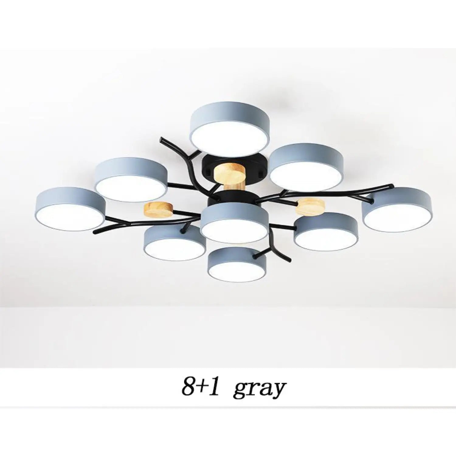 Nordic LED Ceiling Light for Living Room in Soft Macaron Style - Ceiling Light