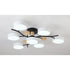 Nordic LED Ceiling Light for Living Room in Soft Macaron Style - 7white / Stepless dimming110v - Ceiling Light
