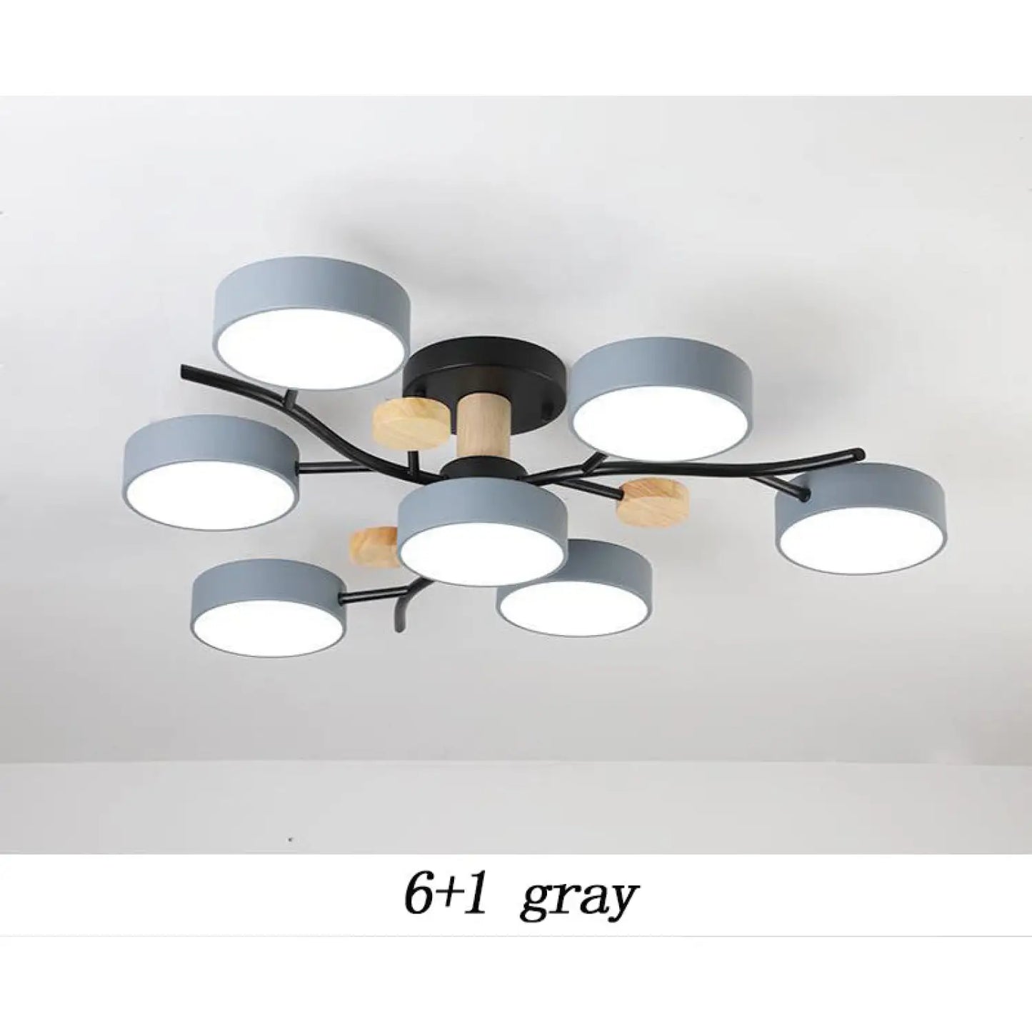 Nordic LED Ceiling Light for Living Room in Soft Macaron Style - Ceiling Light