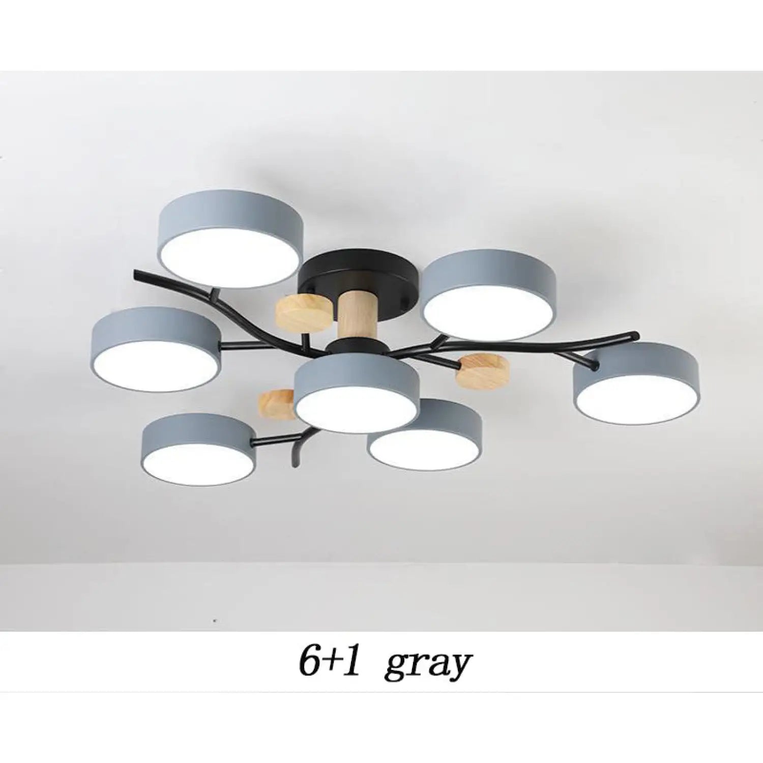 Nordic LED Ceiling Light for Living Room in Soft Macaron Style - Ceiling Light