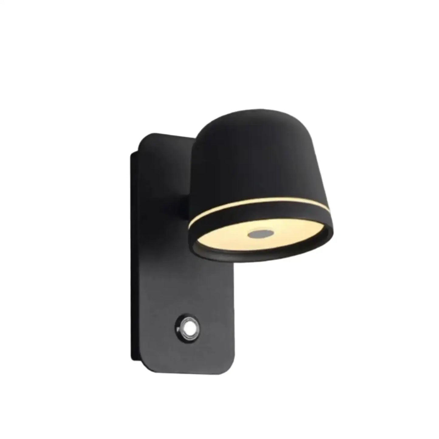 Nordic Series LED Bedroom Lights - Minimalist Adjustable Wall Sconces for Home Decor - Sandstone black / Item of plug