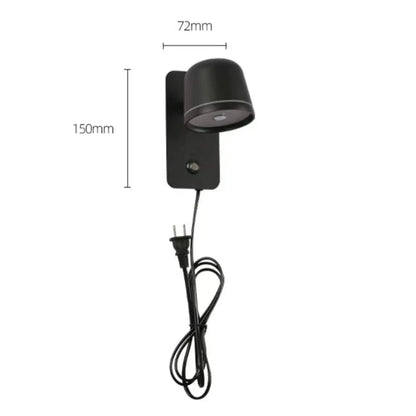 Nordic Series LED Bedroom Lights - Minimalist Adjustable Wall Sconces for Home Decor - Wall Mount Fixture