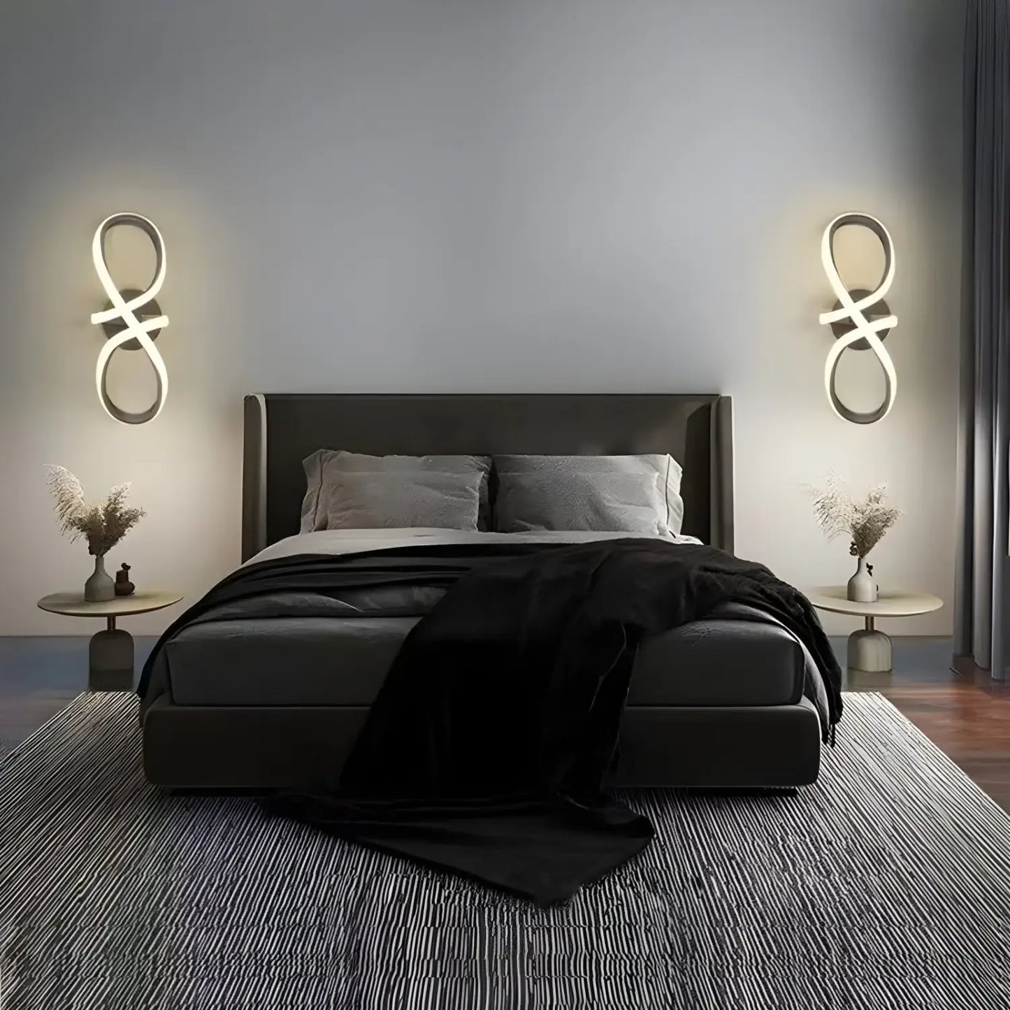 Nordic Style Wall Lamp LED – Modern Minimalist Bedside Light Fixture - Wall Mount Fixture