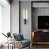 Nordic Style Wall Lamps for Living Room with Elegant Golden Lines - 12V Hanging Light