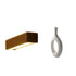 Nordic Wall Lamp Fixture for Creative Bedroom and Bedside Lighting - 45Warm light and D vase - 12V Hanging Light