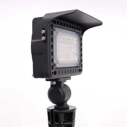 Outdoor Flood Lights Aluminum Integrated 40W Wattage with Ground Stake