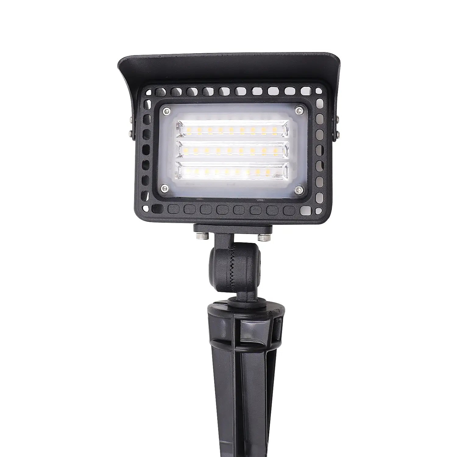 Outdoor Flood Lights Aluminum Integrated 40W Wattage with Ground Stake