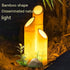 Outdoor Lamp for House - Solar Powered Bamboo Light - Solar Light