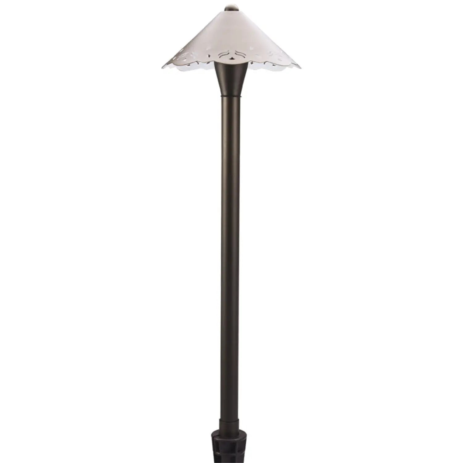 Outdoor Landscape Light with Hollowed Out Design G4 Socket and 72’’ Wire - Path Light Fixture