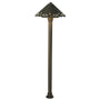 Outdoor Landscape Light with Hollowed Out Design G4 Socket and 72’’ Wire - Path Light Fixture