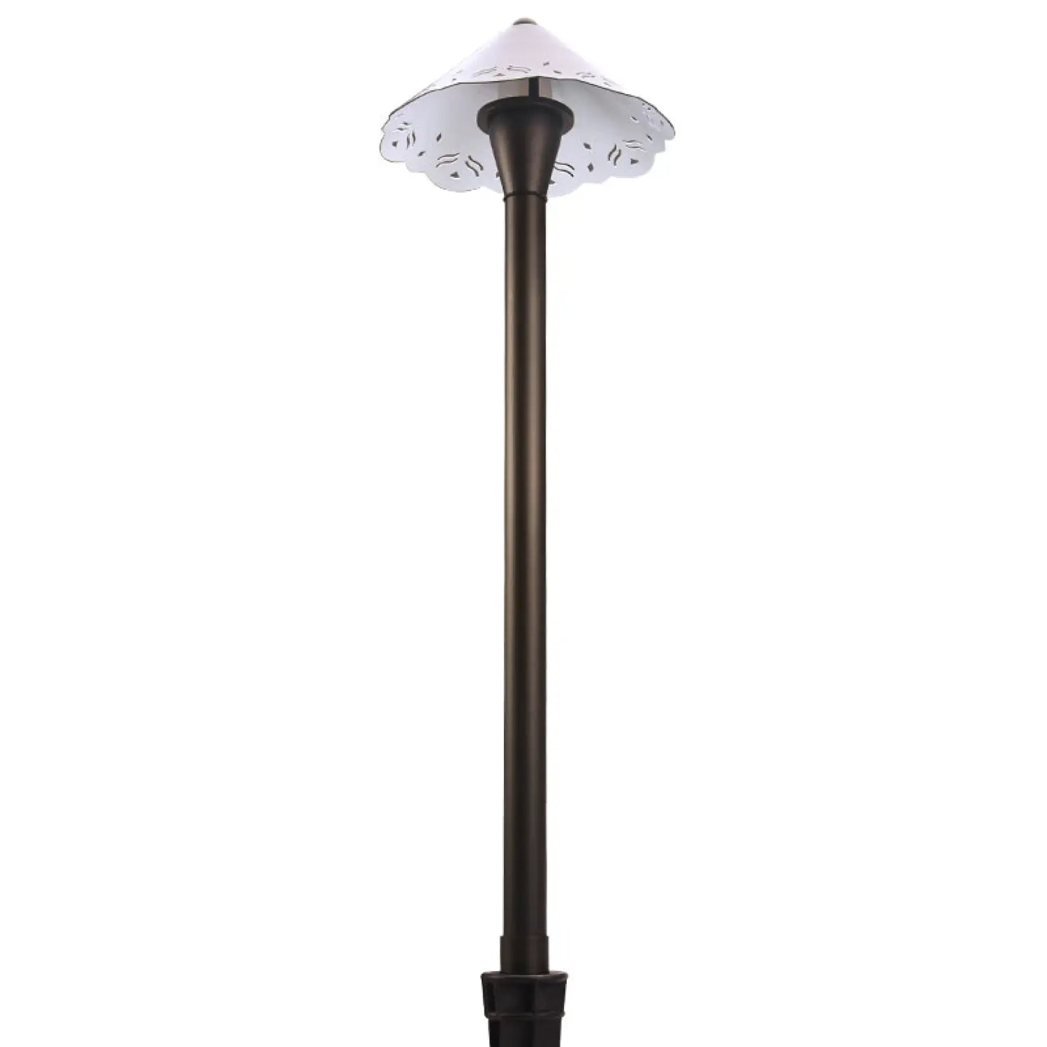 Outdoor Landscape Light with Hollowed Out Design G4 Socket and 72’’ Wire - Path Light Fixture