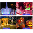 Outdoor LED Lights Waterproof RGB Pool Lamp with 20-Hour Runtime - 4pack - 12V Hanging Light