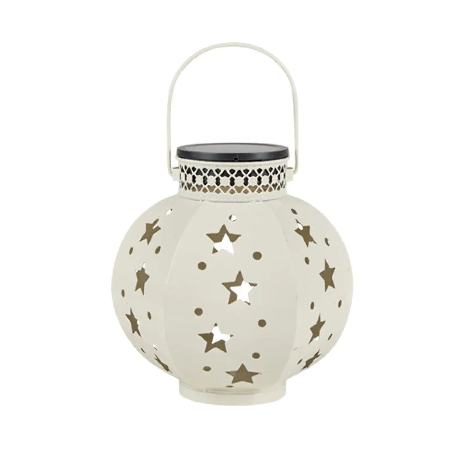 Outdoor LED Solar Night Light for Courtyard - Beige - Solar Light