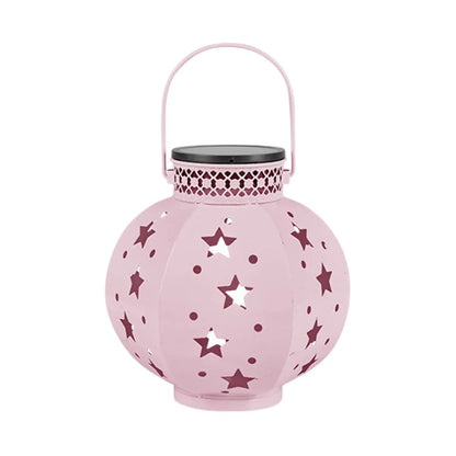 Outdoor LED Solar Night Light for Courtyard - Pink - Solar Light