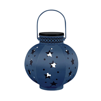 Outdoor LED Solar Night Light for Courtyard - Texture Dark Blue - Solar Light