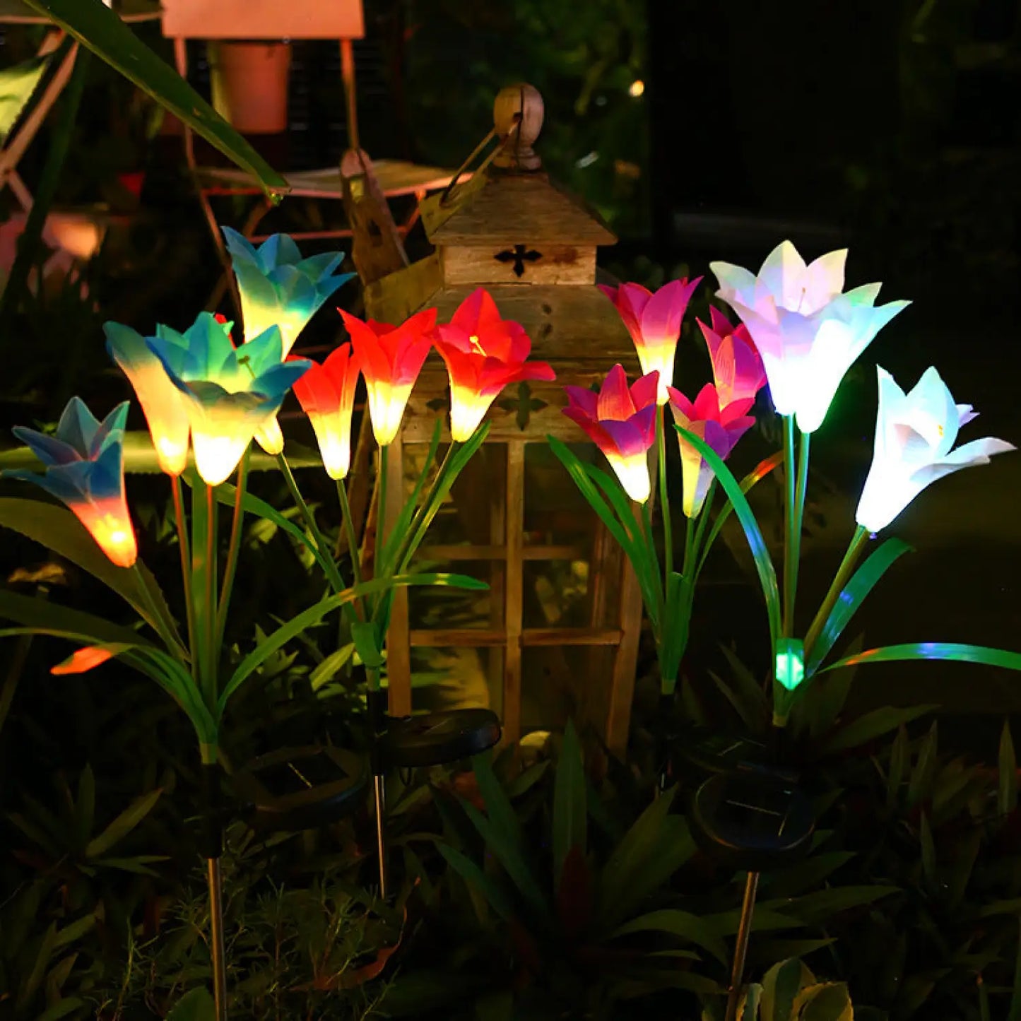 Outdoor Solar Lights for Garden Pathway & Patio Decor - Solar Lights