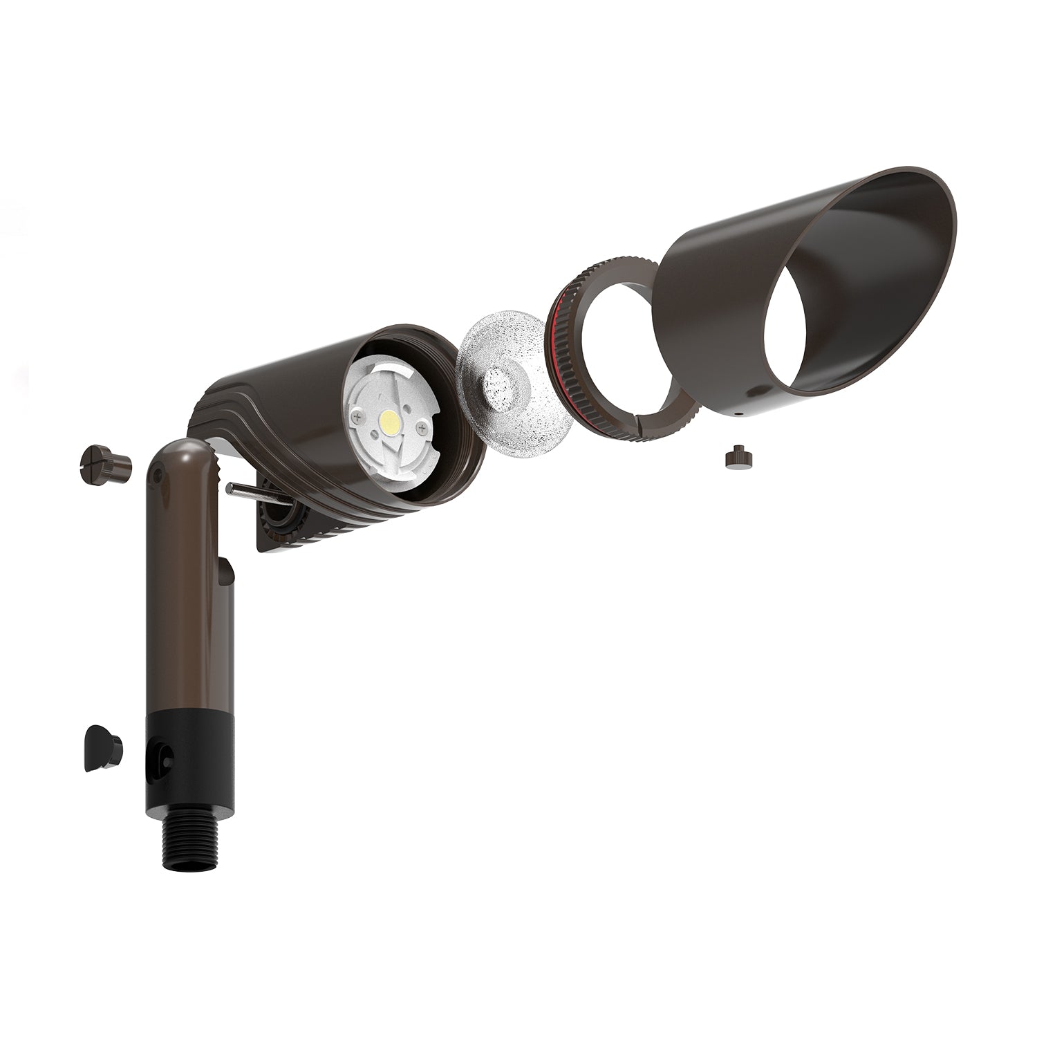 Outdoor Spotlight for House RGB CCT Tunable Bluetooth Smart Landscape Light Spot Light Fixture