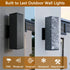 Outdoor Wall Light Fixture,Exterior Lighting Fixtures,Dusk To Dawn Modern Sconce Lights For Porch Patio Garage Front